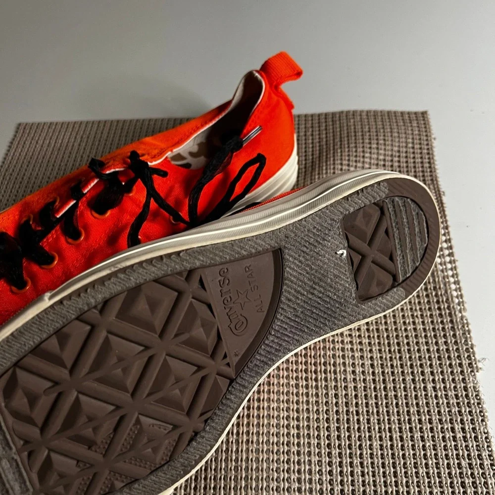 Converse Chuck Taylor All Star Orange Camo Lining Low Top Sneakers 161435F